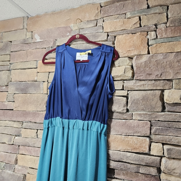 CAROLINA RITZLER Irma Sleeveless Tie-Waist Satin Jumpsuit size US 2 - Picture 6 of 13